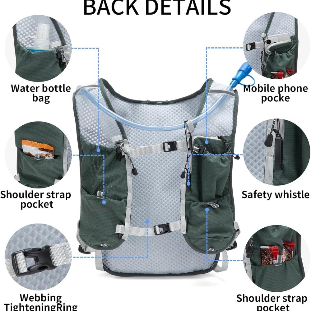 Lightweight Hydration Backpack NWT - image 5